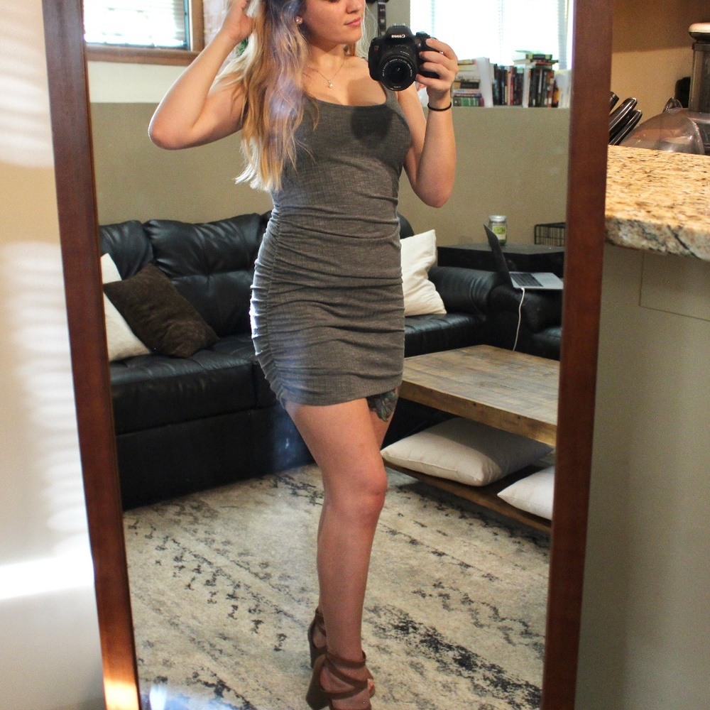 Ribbed Bodycon Dress